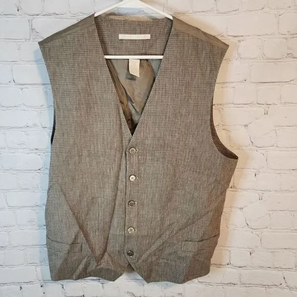 Men's Perry Ellis suit vest, size Large - Picture 1 of 4